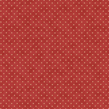 Moda Essential Dots 8654-18 Red by Moda Fabrics, Image