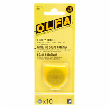 Olfa 28mm Rotary Blades - 10ct