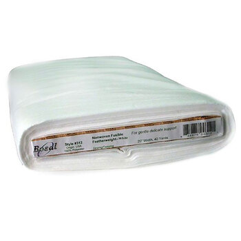 Bosal Non-woven Fusible Interfacing 312B-WHT - Featherweight, Image