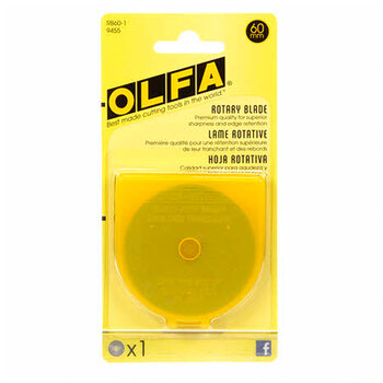 Olfa 60mm Rotary Blade - 1ct, Image