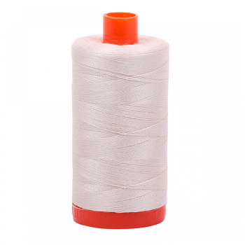 Aurifil Cotton Thread A1050-2309 Silver White - 1422yd, Image