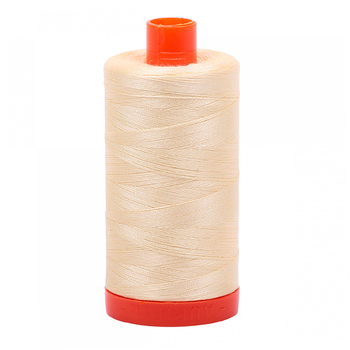 Aurifil Cotton Thread A1050-2110 Light Lemon - 1422yd, Image