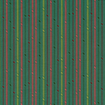 Better Not Pout 10177-54 Candy Stripe Turquoise by Nancy Halvorsen for Benartex, Image