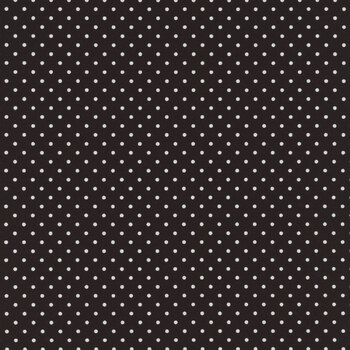 Swiss Dot C670-110 BLACK by Riley Blake Designs, Image