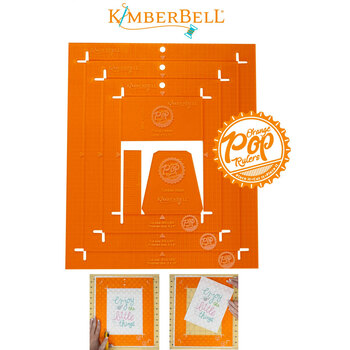 Kimberbell Orange Pop Ruler - Rectangle Set, Image