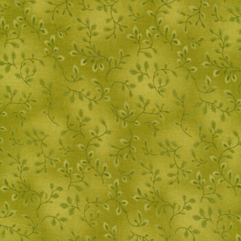 Folio Basics 7755-62 Early Green Vines by Henry Glass Fabrics, Image