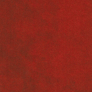 Color Wash Woolies Flannel F9200-R Tomato Soup Red by Bonnie Sullivan for Maywood Studio, Image