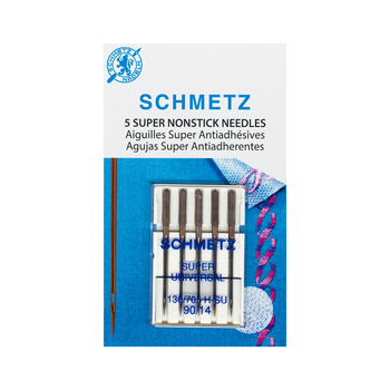 Schmetz Super Nonstick Needles - Size 90/14 - 5ct, Image