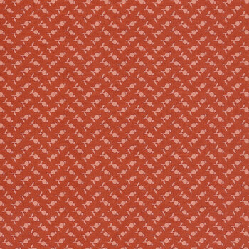 Secret Stash - Warms 8757-O Orange Tulips by Edyta Sitar for Andover Fabrics, Image