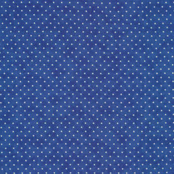 Moda Essential Dots 8654-30 Royal by Moda Fabrics, Image