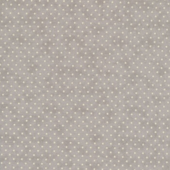 Moda Essential Dots 8654-121 Silver by Moda Fabrics, Image