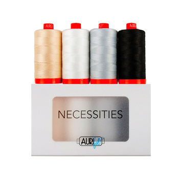 Aurifil Necessities - 4pc Thread Set, Image