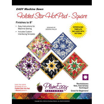 Folded Star Hot Pad Pattern - 8