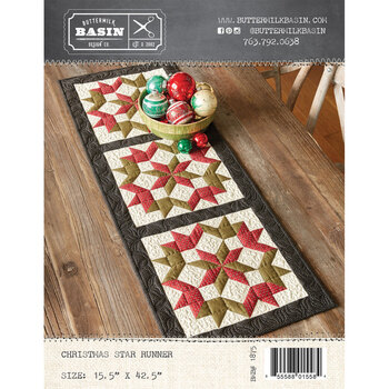 Christmas Star Runner Pattern