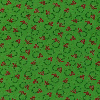 Merry and Bright 22403-12 Ever Green by Me & My Sister Designs for Moda Fabrics REM, Image