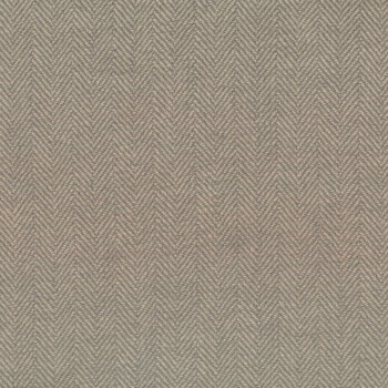 Woven Wools W1102-GRAY Herringbone Gray by Riley Blake Designs REM, Image