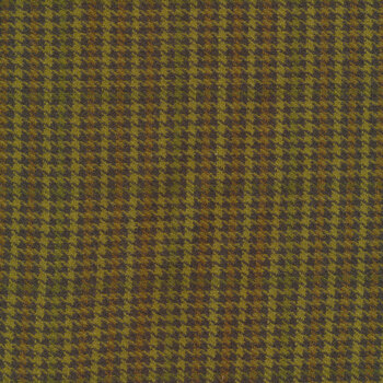 Woven Wools W1104-GREEN Plaid Green by Riley Blake Designs REM #2, Image