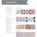 Table of contents from a quilting book, detailing sections and page numbers for easy navigation.