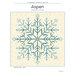 The front of the Aspen pattern featuring a digital version of the quilt isolated on a white background.