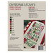 The back of the Christmas Letters pattern with material requirements