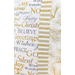 Close-up of white pillowcase.
