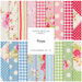 A collage of fabrics included in the Posie FQ Set