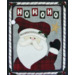 Ho Ho Santa Wool applique pattern