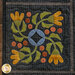 An image of a floral block from the Simple Blessings BOM Quilt.
