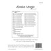 Alaska Magic Template Pieced Quilt Pattern back