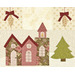 A Vintage Christmas quilt pattern block details