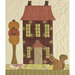 Autumn House block details featuring a house with a squirrel and a pumpkin tree