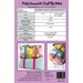 patchwork duffle mini pattern back