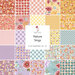 collage of all fabrics included in Nature Sings category by Poppie Cotton