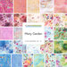 collage of all fabrics included in Misty Garden fabric collection