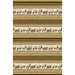 wonderful border stripe fabric featuring warm earth tones with rows of trees, wolves, bears, and elk, perfect for any rustic project