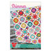 The front of the Shimmer quilt pattern by Cluck Cluck Sew featuring a finished quilt with kaleidoscopic designs