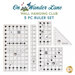 On Wander Lane - Wall Hanging Club - Creative Grids Ruler Set - 5 pack