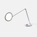 TriColor Table Lamp powered on and turned sideways