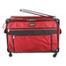 Tutto Sewing Machine Case On Wheels Extra Large 24in Cherry Red