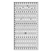 Creative Grids Quilt Ruler 12-1/2in x 24-1/2in