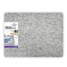 A gray wool pressing mat labeled 17” x 24” Pressing Mat with packaging graphics on the side