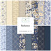 collage of all Radiance fabrics, in lovely shades of cream, white, and blue