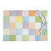 The completed Changing Pad in soft colors, isolated on a white background.