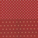 Red fabric with a left side featuring white stars and a right side with gold fleur-de-lis patterns.