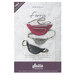 Front cover of pattern showing the completed fanny packs in three sizes, staged on a white marble countertop.