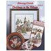 Front of cross stitch pattern showing the finished designs