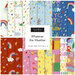 Collage image of fabrics included in the Whatever the Weather collection