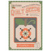 front of keepsake seed packet showing finished pumpkin block