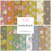 Collage of the fabrics included in the Sunday Brunch 15 FQ Bundle by Tilda.