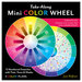 Front of Take-Along Mini Color Wheel, featuring a large color wheel with diagrams of complimentary and triatic colors of each shade.